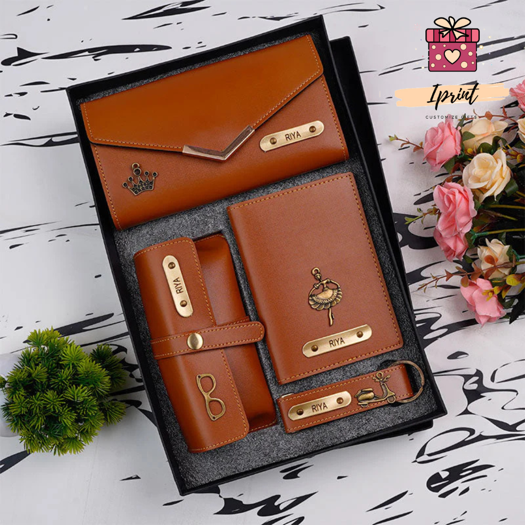 Personalized Leather women's combo