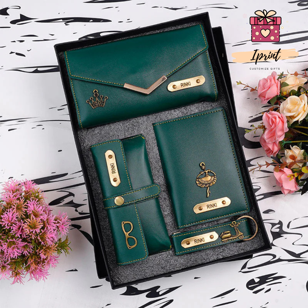 Personalized Leather women's combo