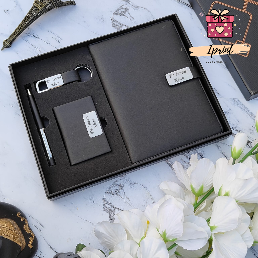 Customised Diary 4pcs combo with 2024-2026 calendar