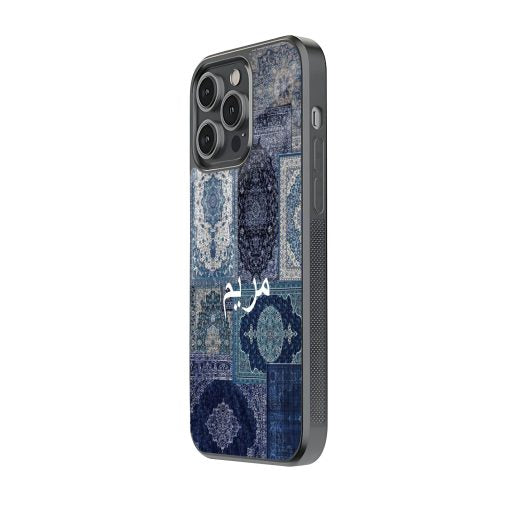 New Quranic Blue Rug  Protective Mobile Back Case