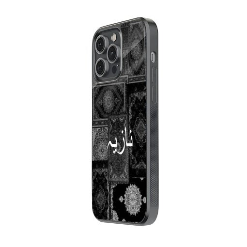New Black Vintage Carpet Protective Mobile Back Case
