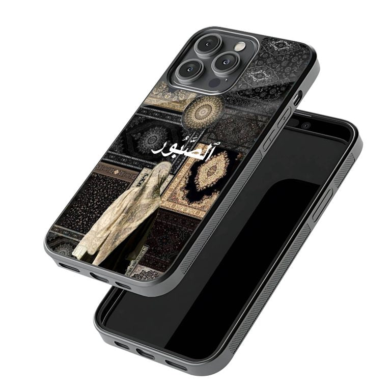 New Black & Gold Woman Rug Protective Mobile Back Case