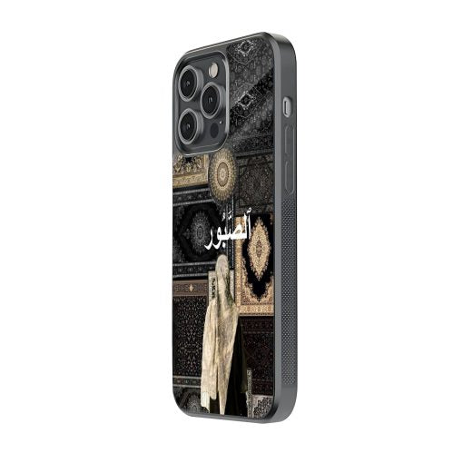 New Black & Gold Woman Rug Protective Mobile Back Case
