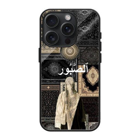 New Black & Gold Woman Rug Protective Mobile Back Case