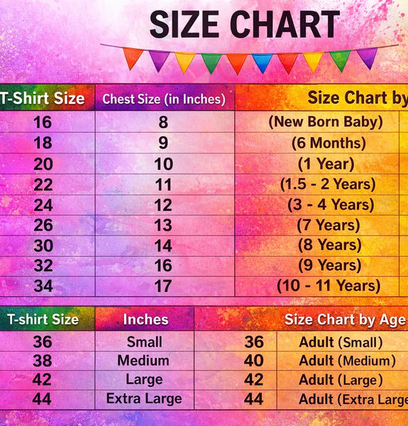🎨 Holi Special T-Shirt – “Rang Barse”