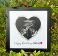 🖼️ Personalized Baby Ultrasound Frame – Custom Pregnancy Announcement Gift