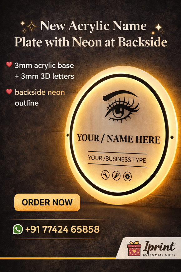 Acrylic Name Plates & Business Logo