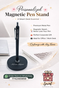Premium Personalized Magnetic Pen Stand
