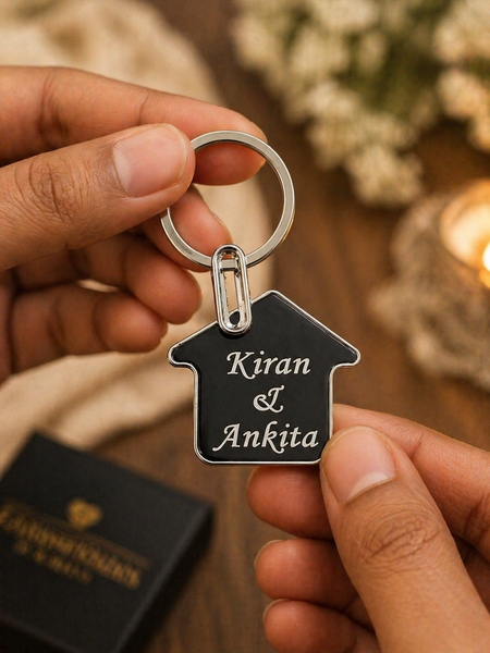 💖 Personalized Couple Name Keychain – A Perfect Gift for Your Loved One