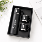 💖 Personalized Vacuum Flask Gift Set – Custom Name Engraved