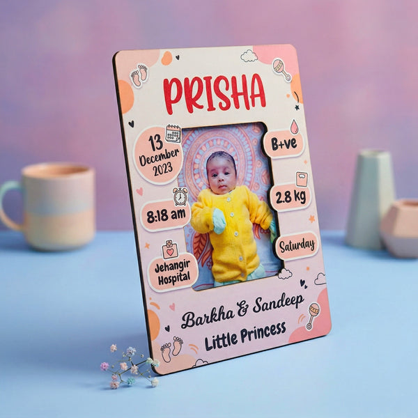 Baby Birth Memory Frame
