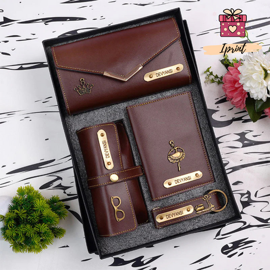 Personalized Leather women's combo