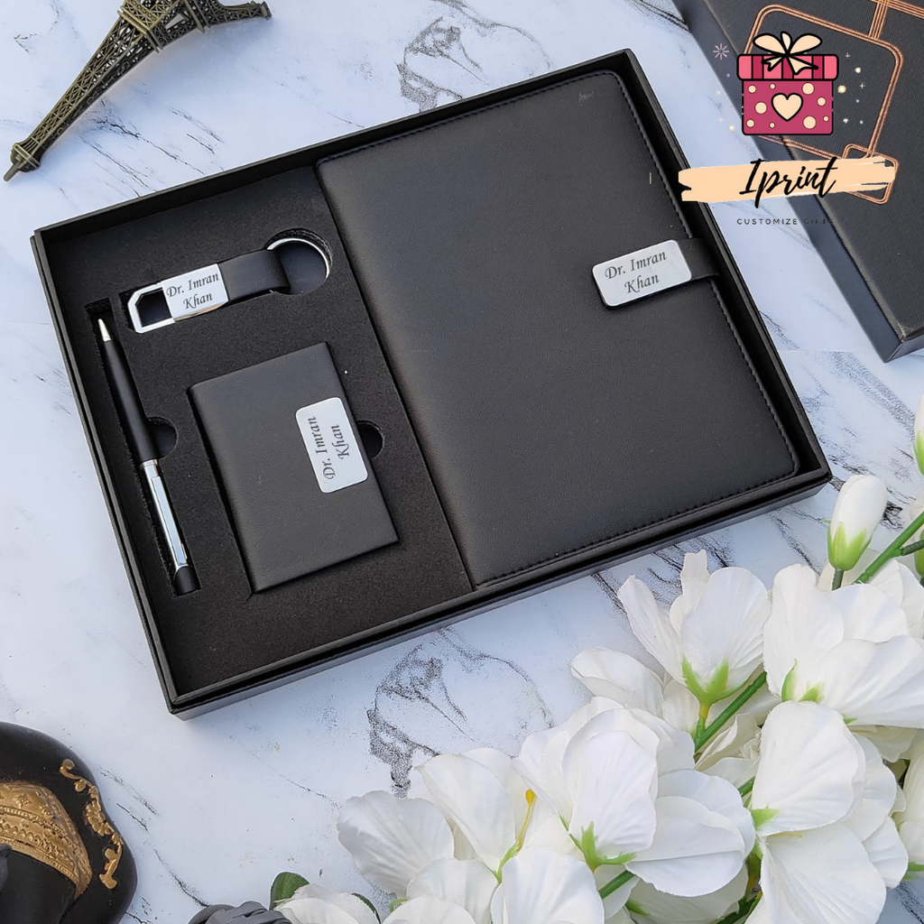 Customised Diary 4pcs combo with 2024-2026 calendar