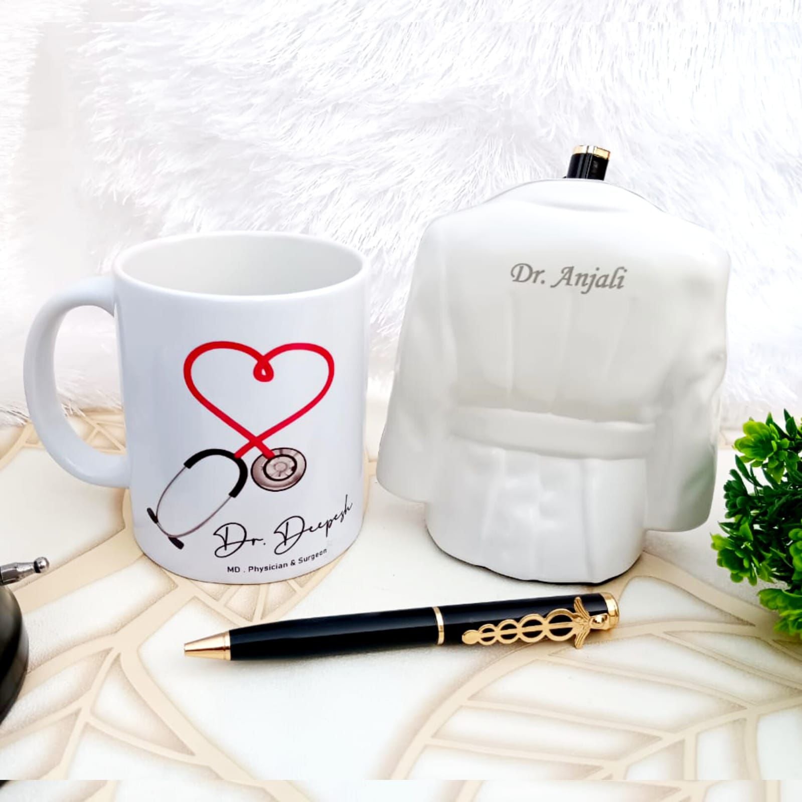 Doctor pen Stand+Pen + Mug Combo
