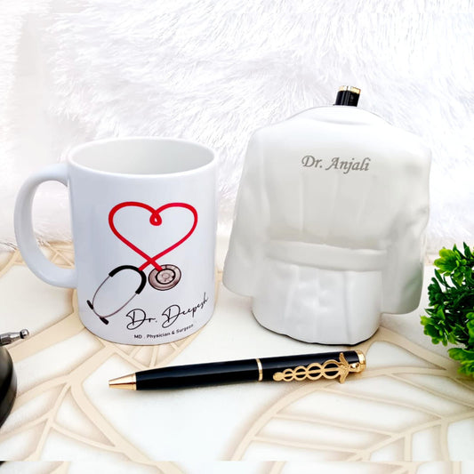 Doctor pen Stand+Pen + Mug Combo