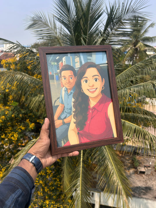 Trending Ghibli Art Frame