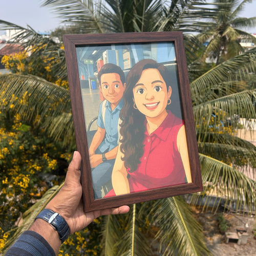 Trending Ghibli Art Frame