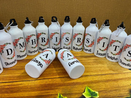 Personalized stainless steel sipper