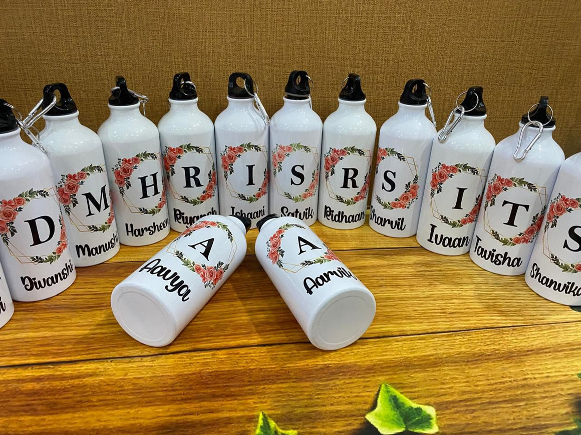 Personalized stainless steel sipper