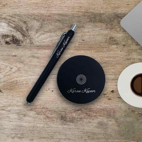 Premium Personalized Magnetic Pen Stand