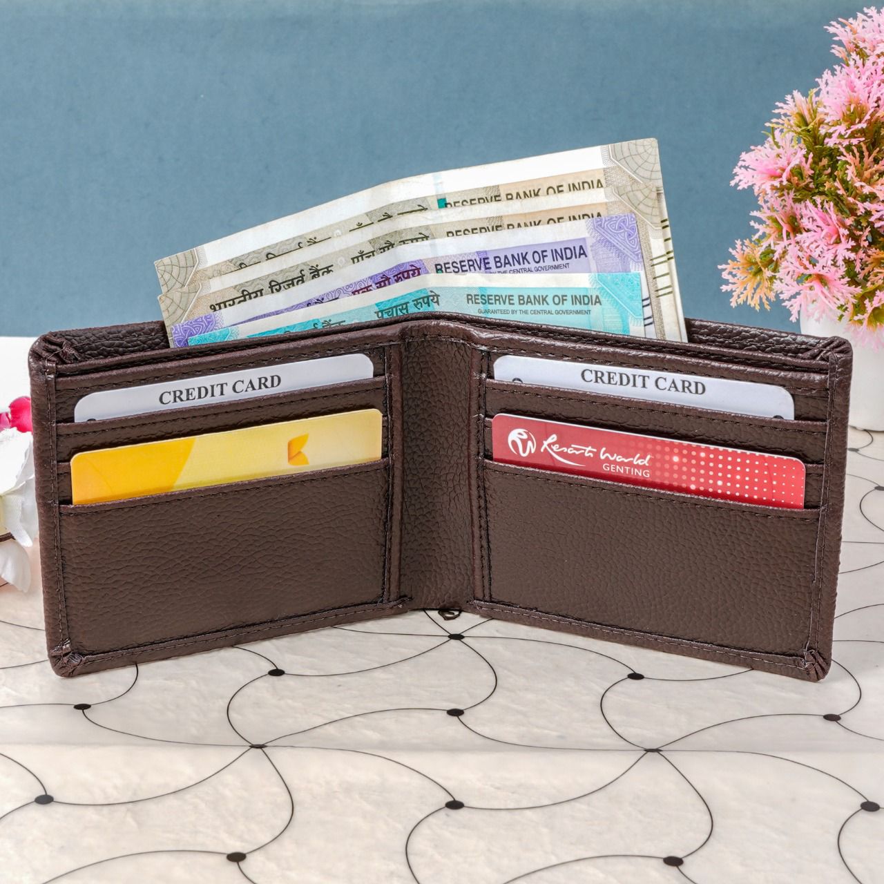 Italian Leather Essential Hamper For Him