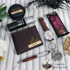 Italian Leather Essential Hamper For Him