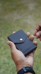 Luxury Pop-Up Card Wallet | Premium Leather Card Holder with Cash Slot