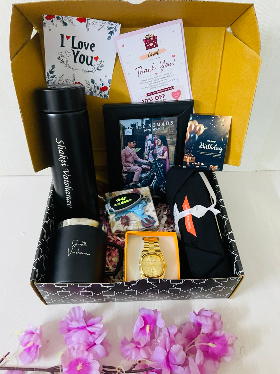 Luxury Men’s Combo Gift Box for Birthday & Anniversary